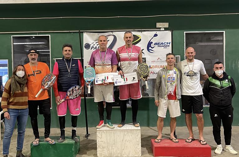 Premiazione Over 45 maschile
