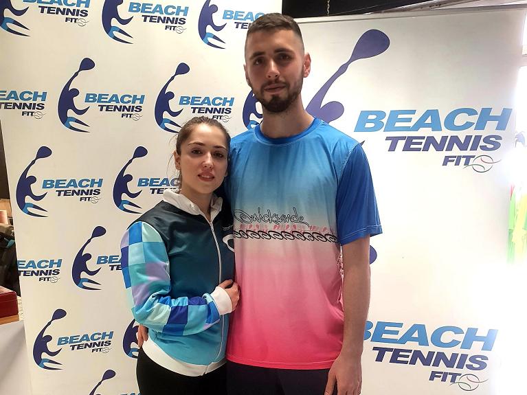Mary Donattini e Luca Stanzani Italiani quarta categoria indoor
