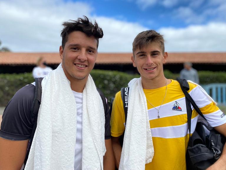 Luciano Darderi e Matteo Arnaldi