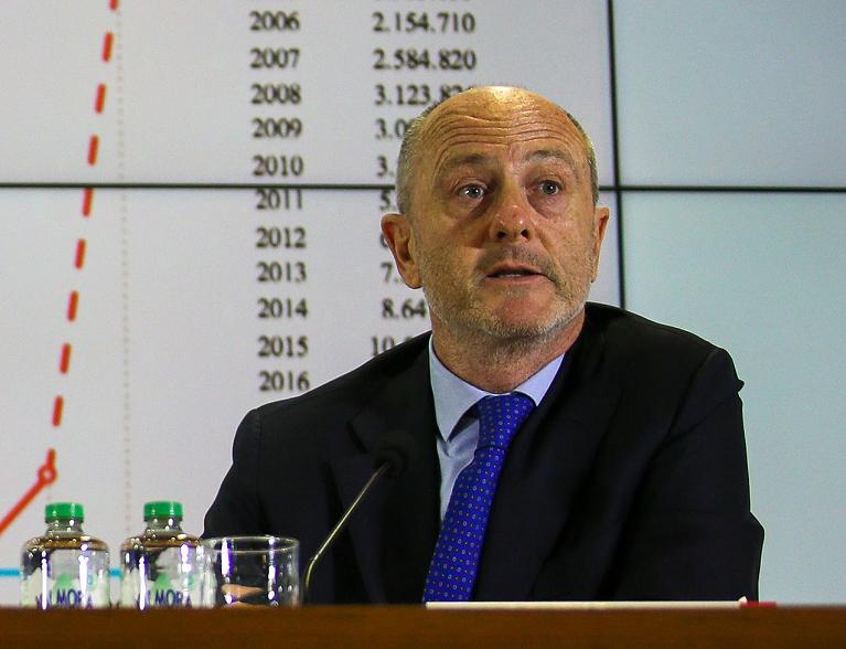 Angelo Binaghi, presidente della Federazione Italiana Tennis