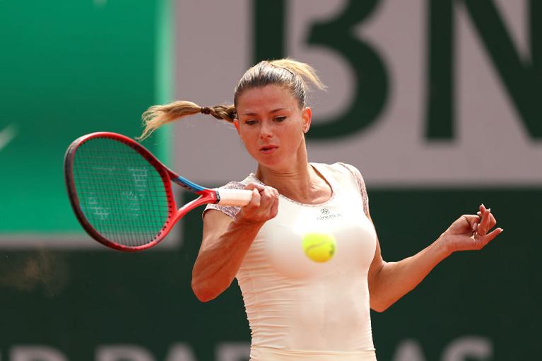 Il diritto di Camila Giorgi (foto Getty Images)