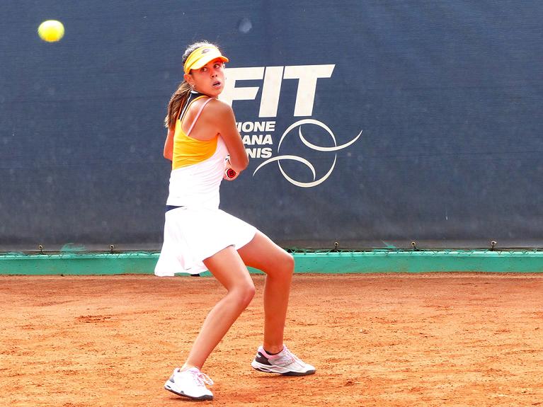 Giorgia Pedone all'ITF Junior di Santa Croce