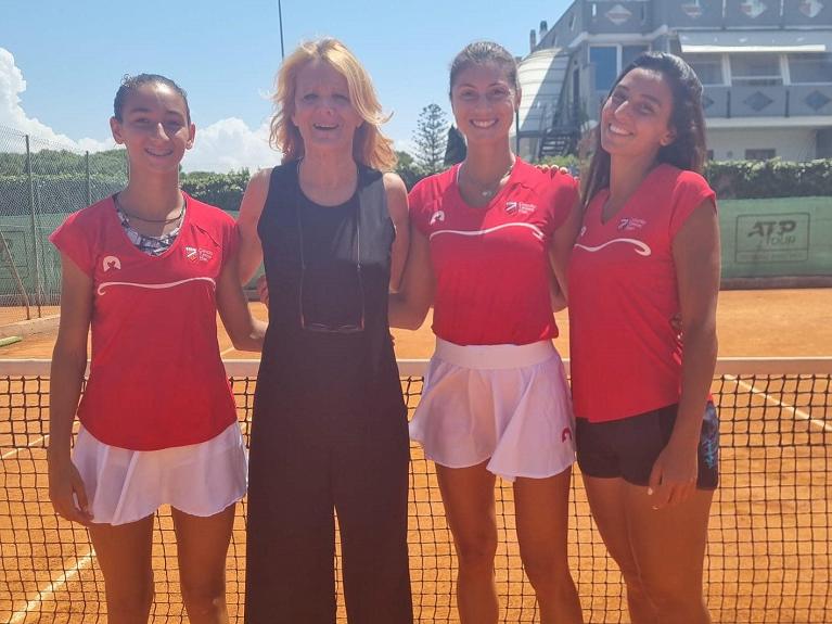 Le ragazze del Circolo Tennis Bari