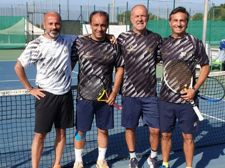 La formazione della New Country Tennis Academy Bari