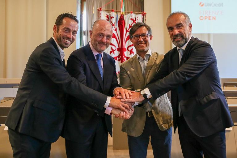 UniCredit Firenze Open, conferenza stampa (Foto Giampiero Sposito)