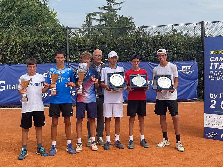 Tutti i premiati Under 13 allo Sporting Club Sassuolo