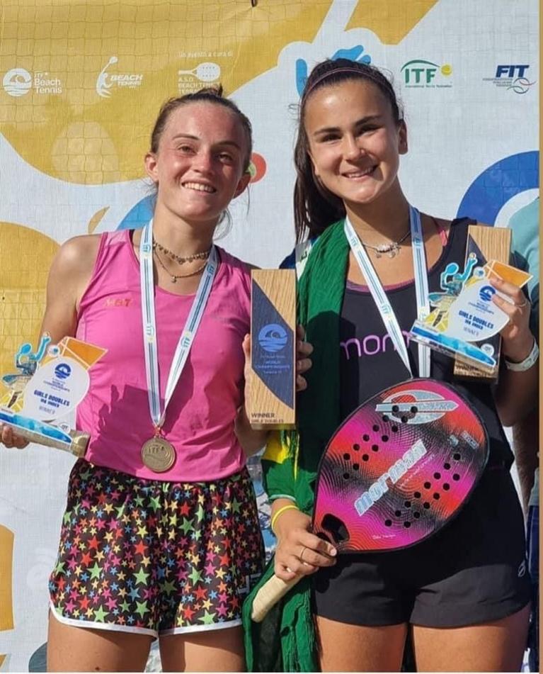 Giulia Renzi e Vitoria Marchezini campionesse U18 ai Mondiali di Terracina