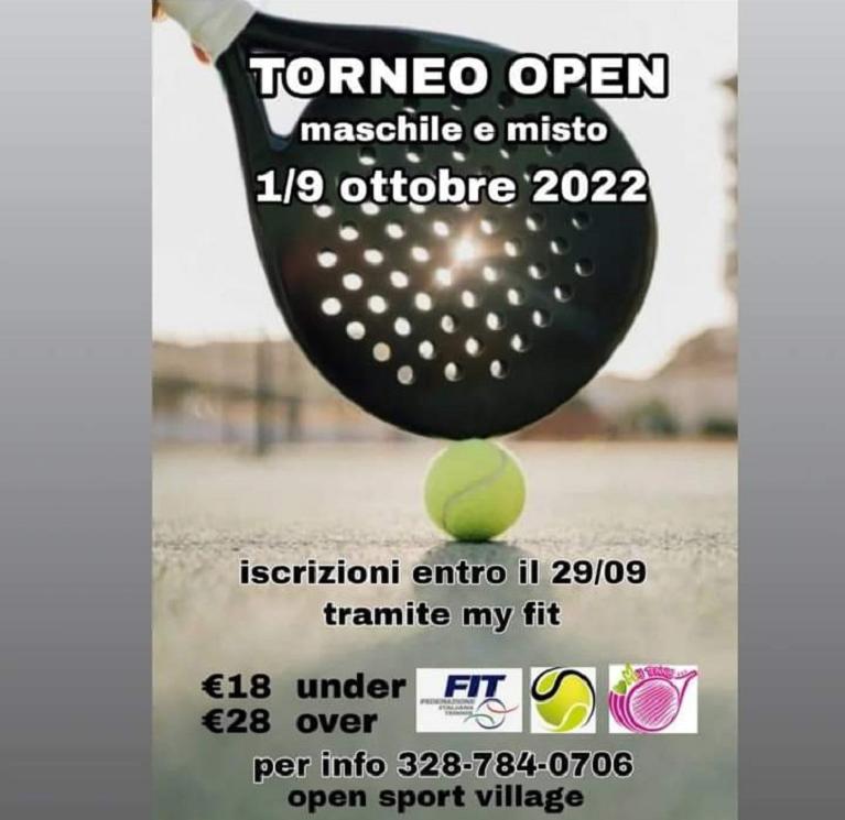 Torneo Open Padel