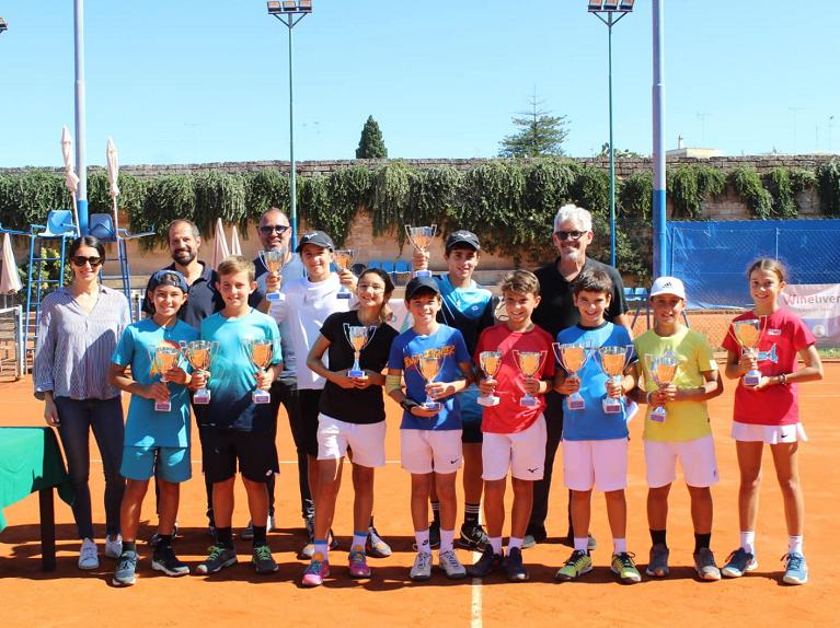 Le premiazioni al CT Lecce