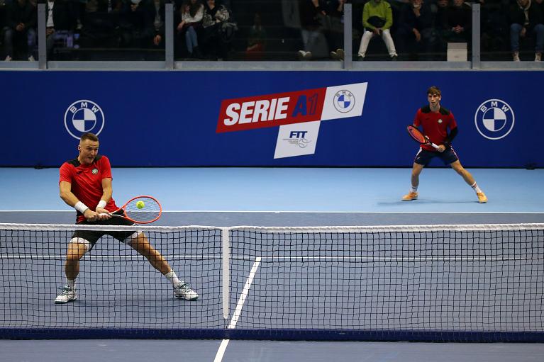 Jozef Kovalik e Matteo Gigante del TC Sinalunga (foto Sposito)