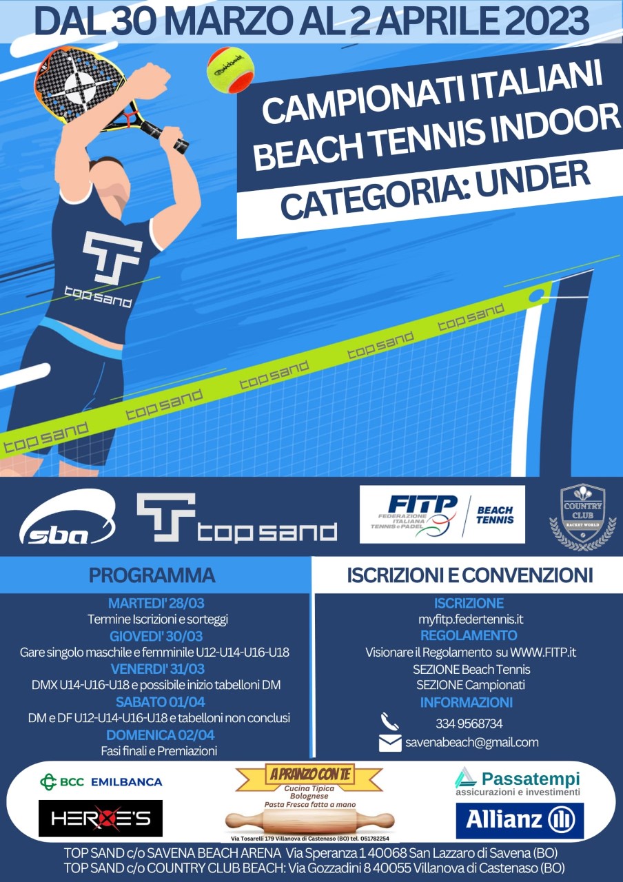 Tutto pronto per i Campionati italiani