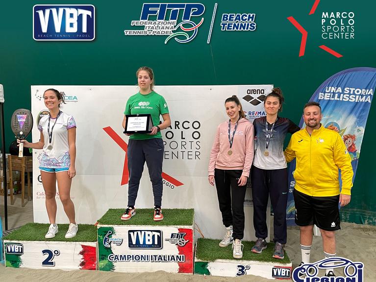 premiazioni singolare femminile