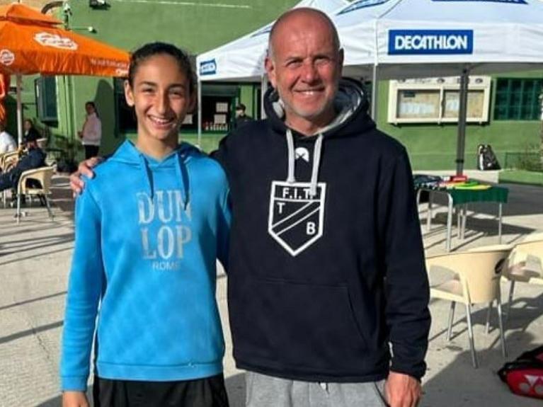 Daria Raimondo e il maestro Vincenzo Carlone