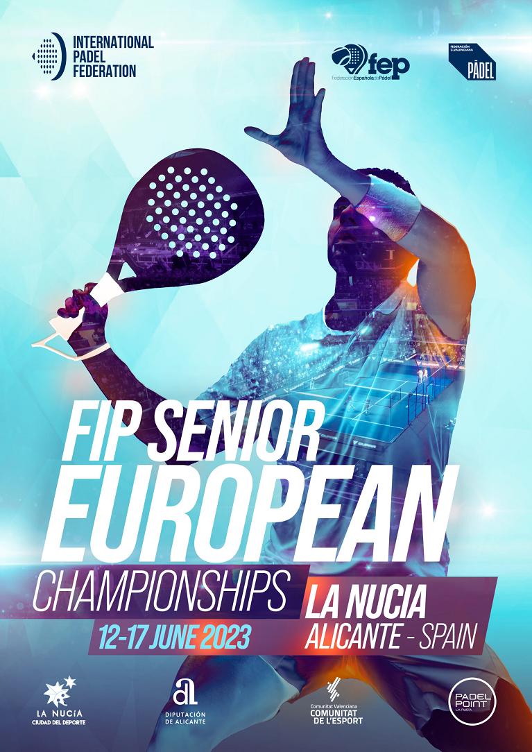 La locandina della prima edizione degli European Senior Championship