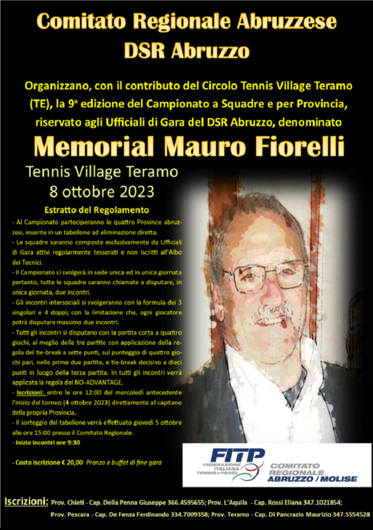 Memorial Mauro Fiorelli
