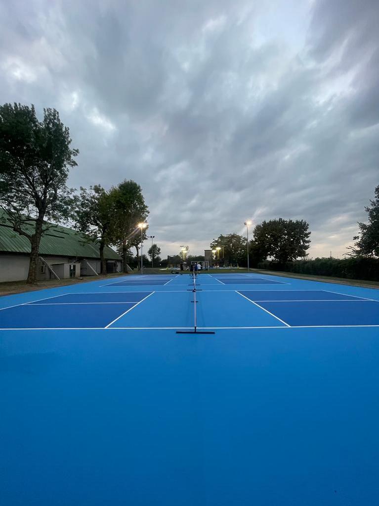 I 3 nuovi campi da pickleball del TC President