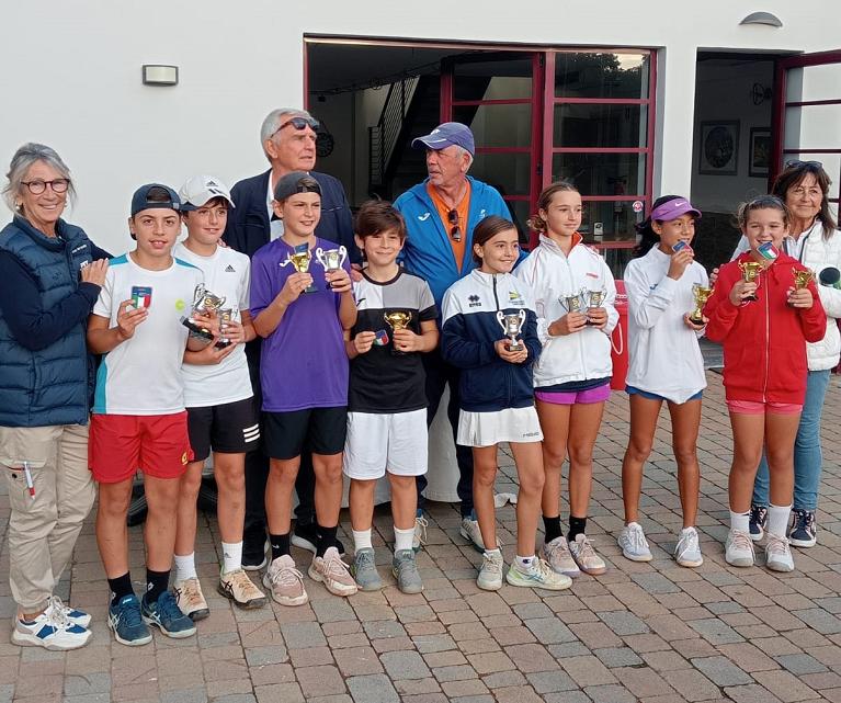 premiazione under 11 Atleti Sporting Livorno
