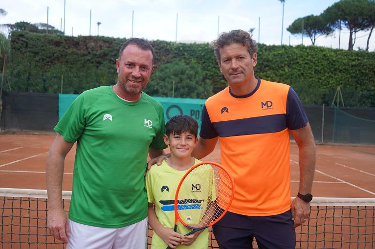 Riccardo Rosolin, Samuel Tigani e Daniele Moretti (Foto Pietro Corso)