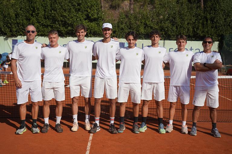La squadra dell'EUR Sporting Club (Foto Pietro Corso)