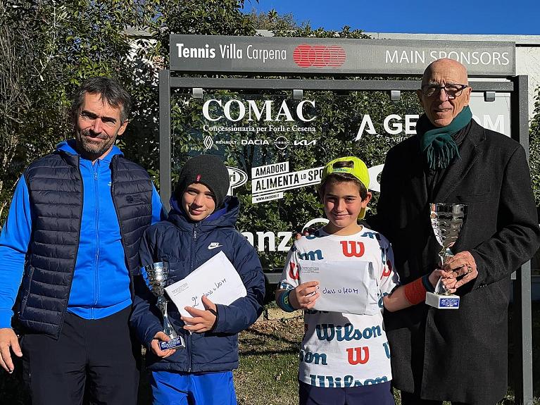 Alessandro Teodorani e Diego Gentile insieme a Marco Poggi e Roberto Vitale