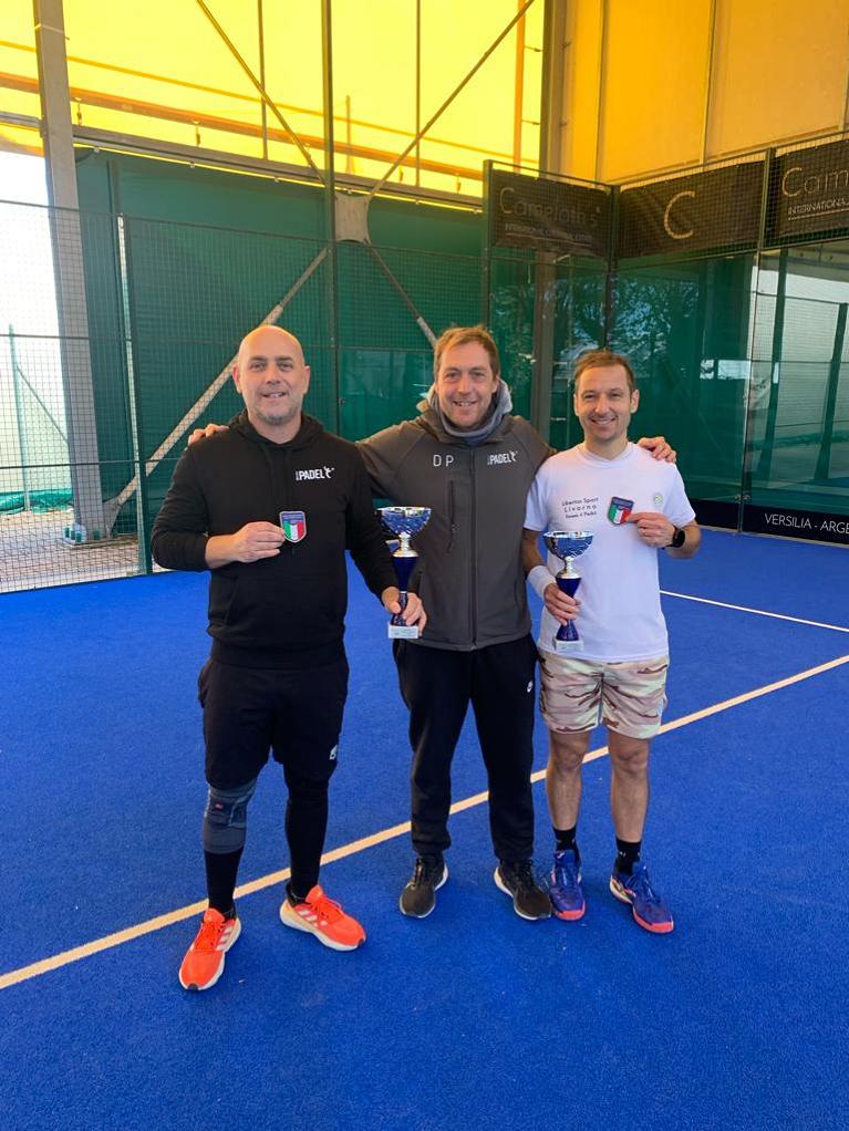 Campioni toscani 3° Fascia maschile padel
