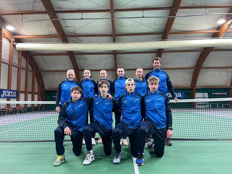 Girone Finale Coppa d'Inverno 2023, la squadra del Piemonte (Foto FITP)