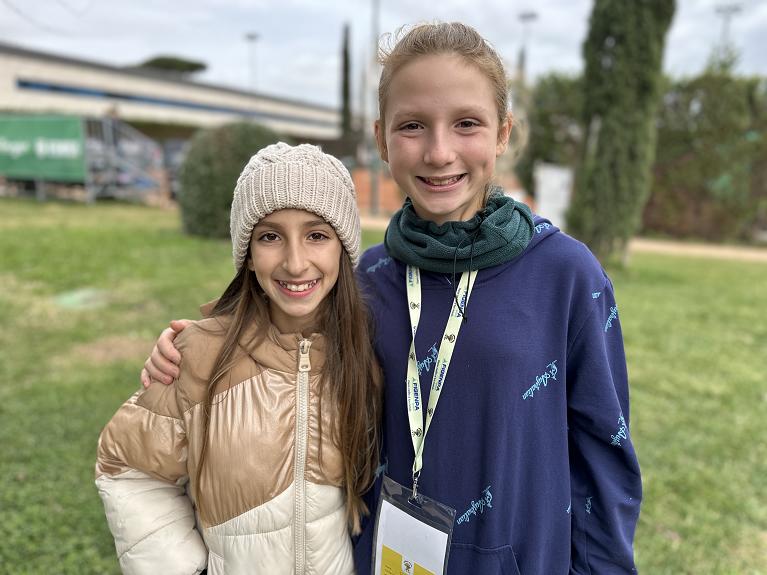 Sofia Foggia ed Aurora Freni (foto Sportface)