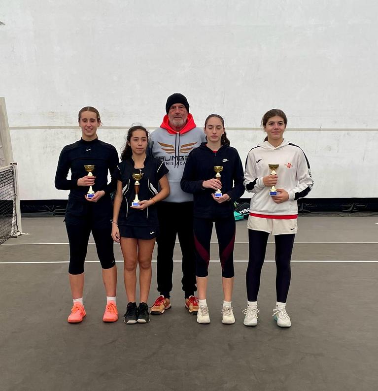 Ludovica Altini e Marta Gazzetti premiate insieme a Sofia Baldani e Camilla Fabbri