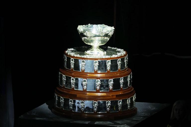 Il trofeo della Coppa Davis (Getty Images)