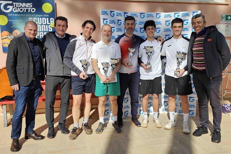 premiazioni maschili Ct Giotto Arezza