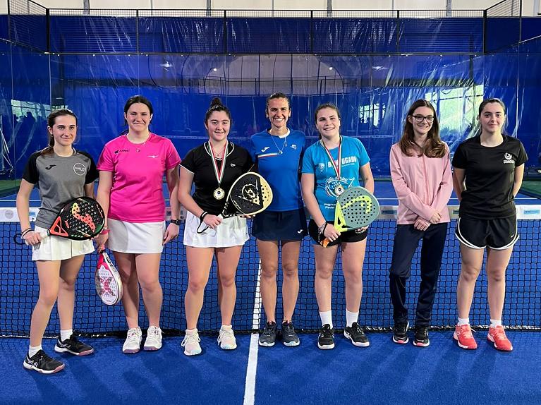 premiazioni femminili 1° tappa giovanile