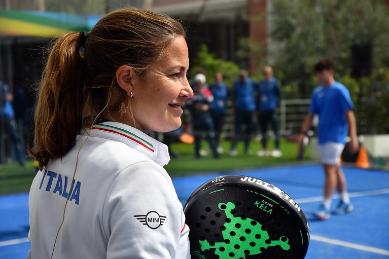 Marcela Ferrari - 1° Simposio Internazionale Padel FIT Foro Italico (foto Fioriti)