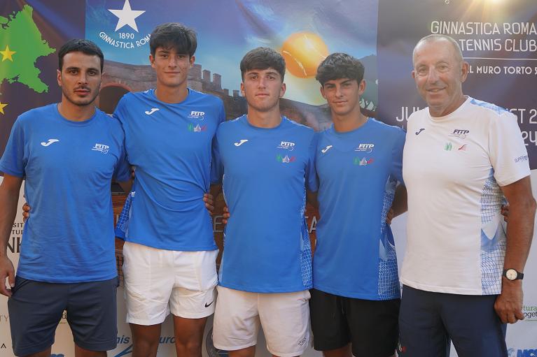 La Nazionale italiana under 18 (Foto Pietro Corso)