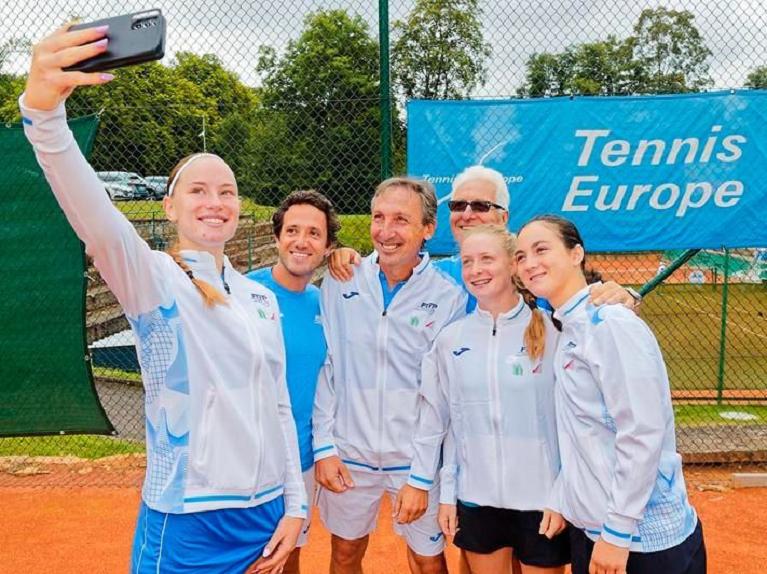 Un selfie per la Nazionale Italiana Under 16