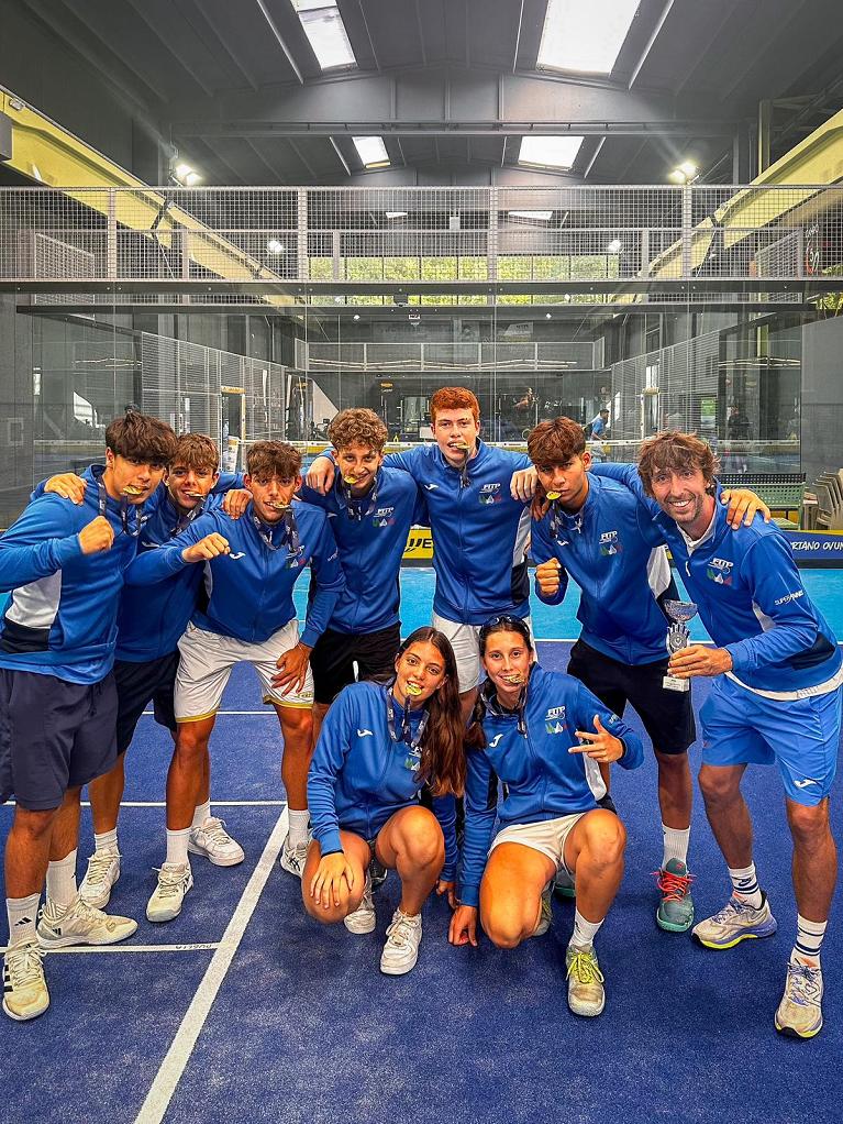 Liguria terza alla Coppa delle Regioni di Padel under 16-18.