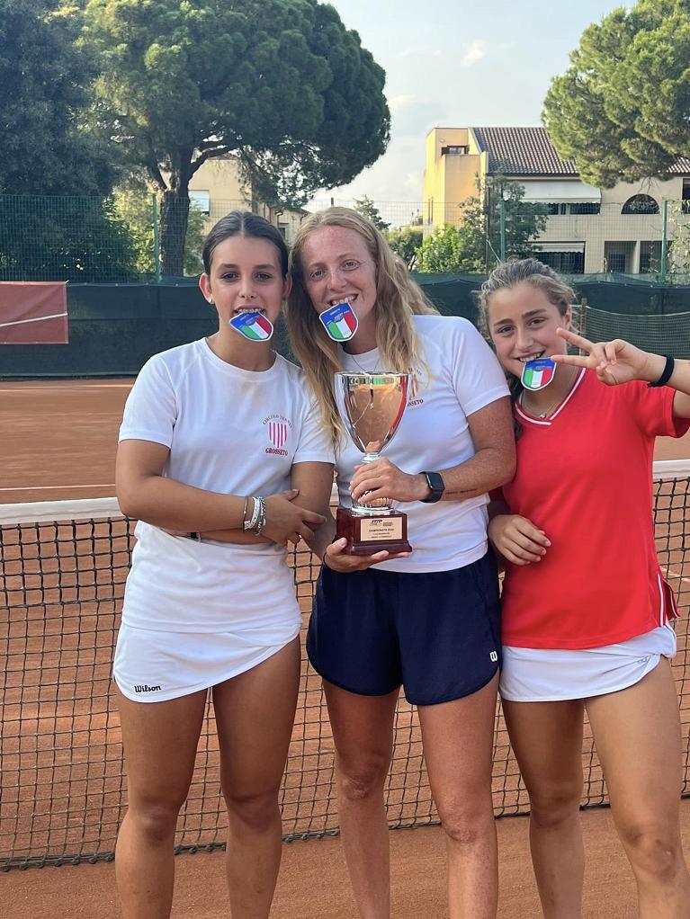 Le campionesse toscane under 14 F Ct Grosseto
