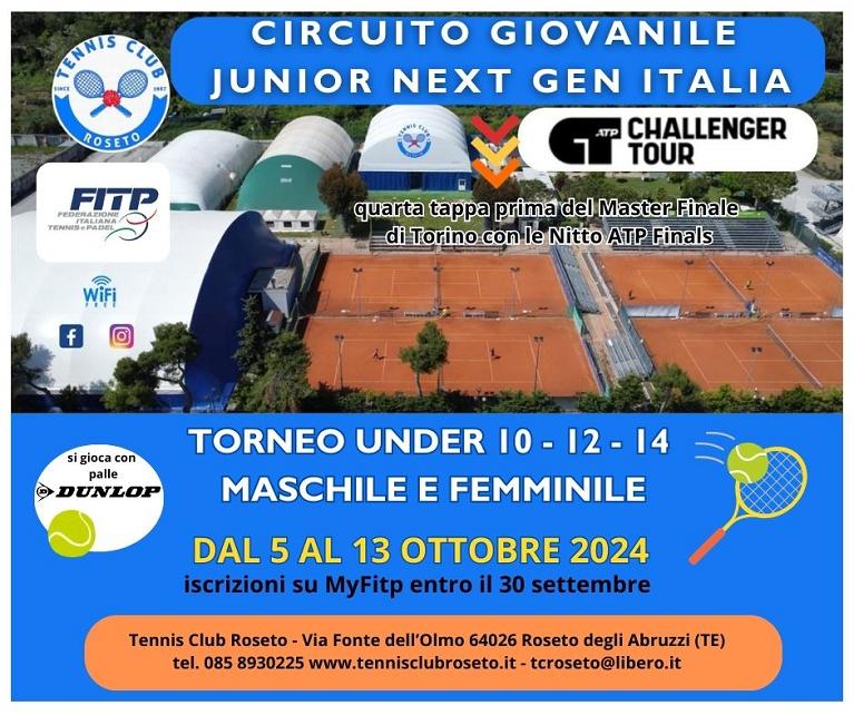 Il circuito giovanile Junior Next Gen Italia