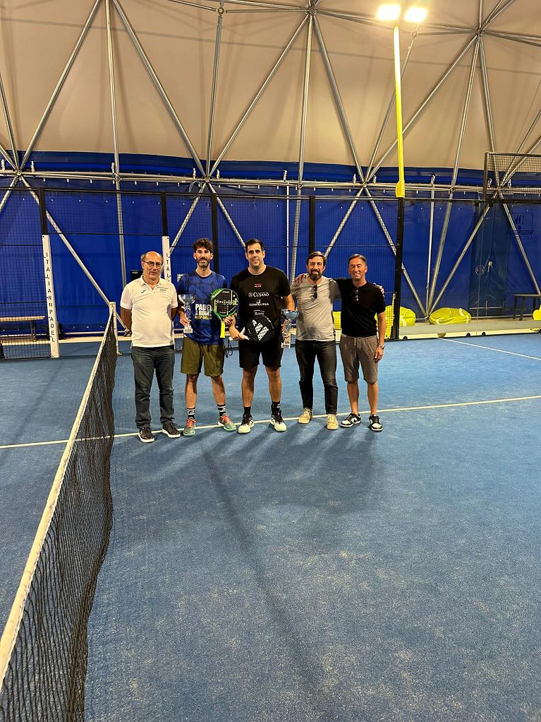 premiazioni dei vincitori Open CTP Vaiano