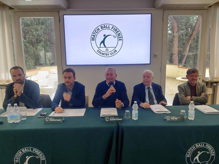 Tavolo della presentazione delle formazioni toscane di serie A