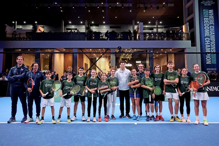 Tennis Coach Clinic con Dominic Thiem (foto Sposito/FITP)