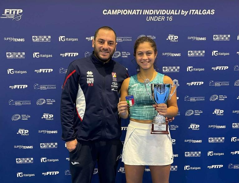 Nella foto Ylenia Zocco con il suo Tecnico Pepe
