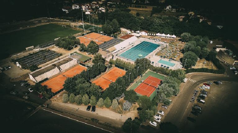 L'impianto del Tc Castiglionese