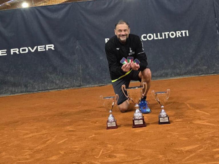 Alessandro Ribani fa tris agli Italiani Senior Indoor