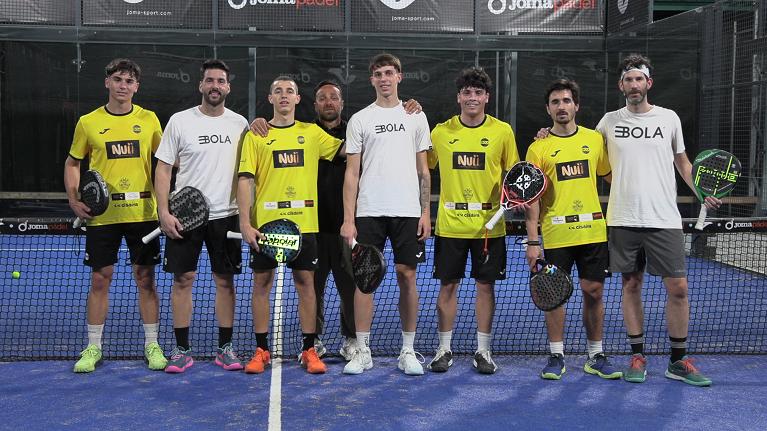 La squadra maschile del Bolasport (Foto Pietro Corso)