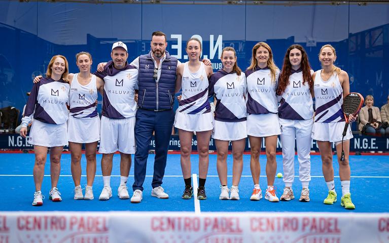 Il team femminile Maluva Centro Padel Firenze conquista i playoff
