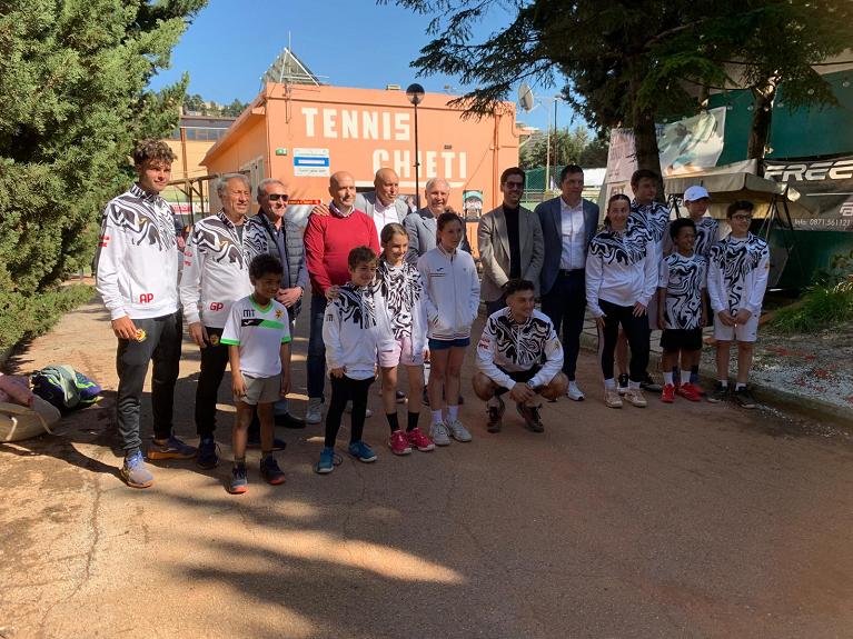 Tennis Chieti al completo