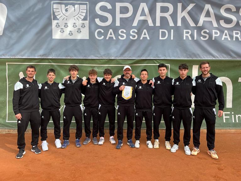 La formazione del TC Ancona in trasferta a Bolzano