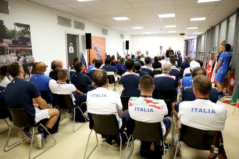 Un momento della riunione operativa con i maestri dell'Istituto Superiore di Formazione Roberto Lombardi (Foto Fitp)