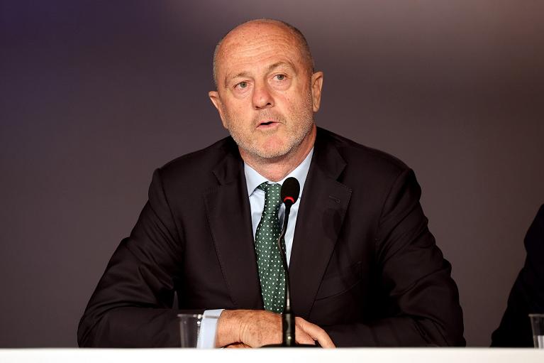 Presentazione IBI25 -  Angelo Binaghi, Presidente della Federazione Italiana Tennis e Padel (foto Sposito/FITP)