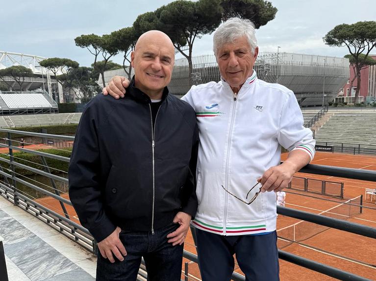 Luca Zingaretti ed Emilio Sodano